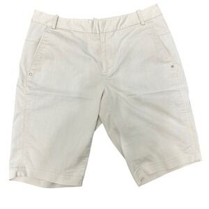 Women's Polo Golf Ralph Lauren Bermuda Shorts Chino Casual Beige ‎ Size 6
